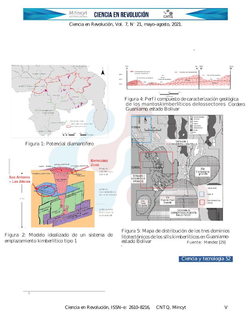 Potencial diamantífero de Guayana